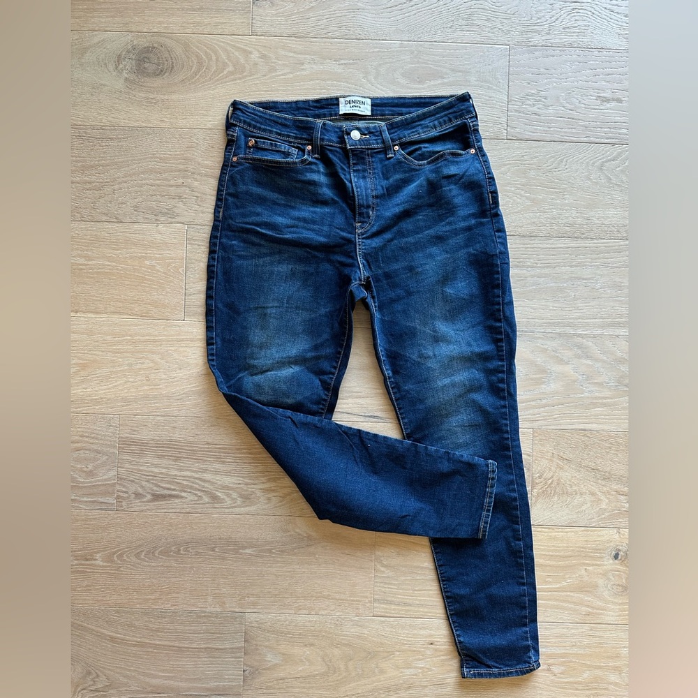 Denizen from Levi’s skinny high rise jeans